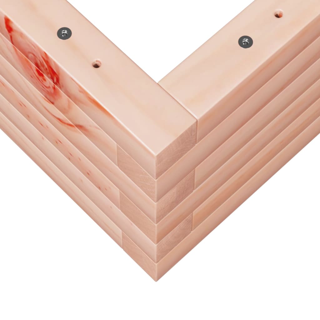 Pflanzkübel 110X60X23 Cm Massivholz Douglasie Natürliches Douglasie
