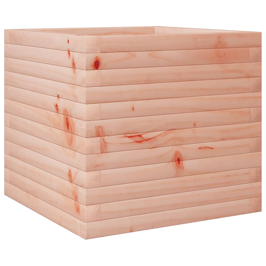 Pflanzkübel 50X50X45,5 Cm Massivholz Douglasie Natürliches Douglasie