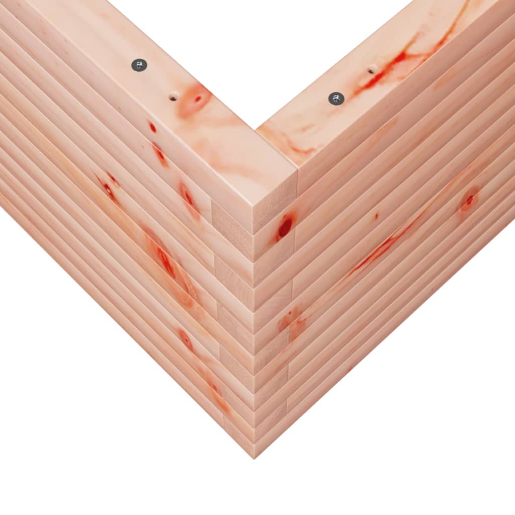 Pflanzkübel 50X50X45,5 Cm Massivholz Douglasie Natürliches Douglasie