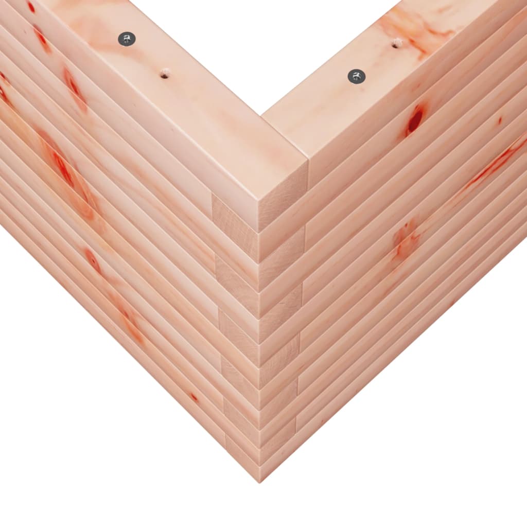 Pflanzkübel 70X70X45,5 Cm Massivholz Douglasie Natürliches Douglasie