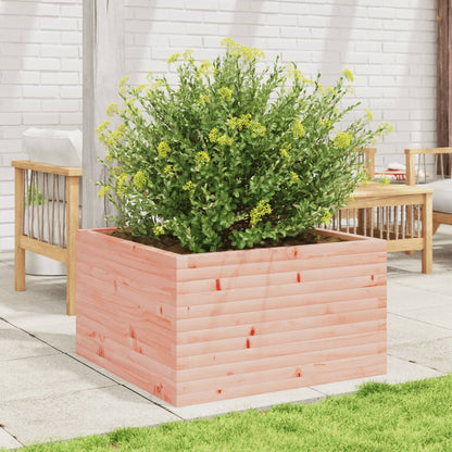 Pflanzkübel 80X80X45,5 Cm Massivholz Douglasie Natürliches Douglasie