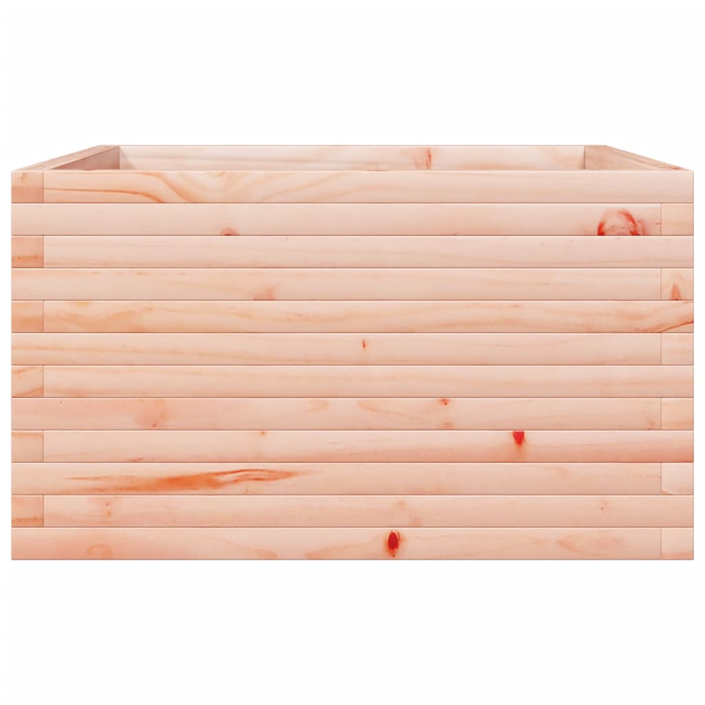 Pflanzkübel 80X80X45,5 Cm Massivholz Douglasie Natürliches Douglasie