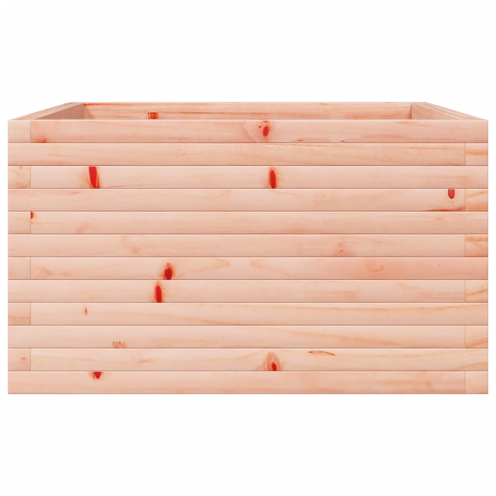 Pflanzkübel 80X80X45,5 Cm Massivholz Douglasie Natürliches Douglasie