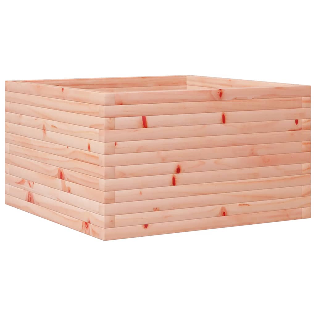 Pflanzkübel 80X80X45,5 Cm Massivholz Douglasie Natürliches Douglasie