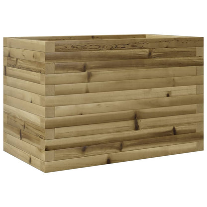Pflanzkübel 70X40X45,5 Cm Kiefernholz Imprägniert Natürlich Imprägniert
