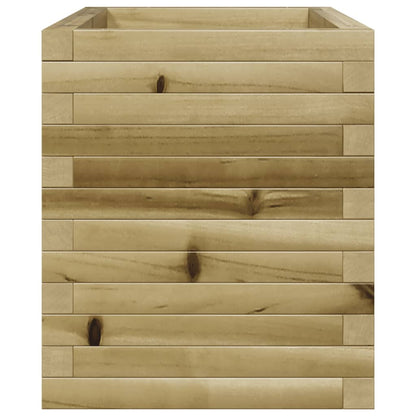 Pflanzkübel 70X40X45,5 Cm Kiefernholz Imprägniert Natürlich Imprägniert