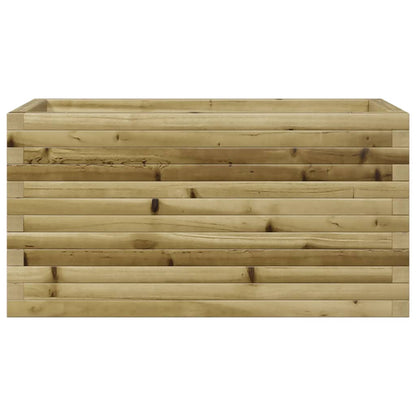 Pflanzkübel 90X40X45,5 Cm Kiefernholz Imprägniert Natürlich Imprägniert