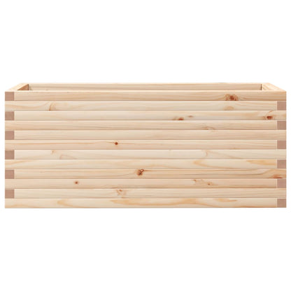 Pflanzkübel 110X40X45,5 Cm Massivholz Kiefer Natürliche Kiefer