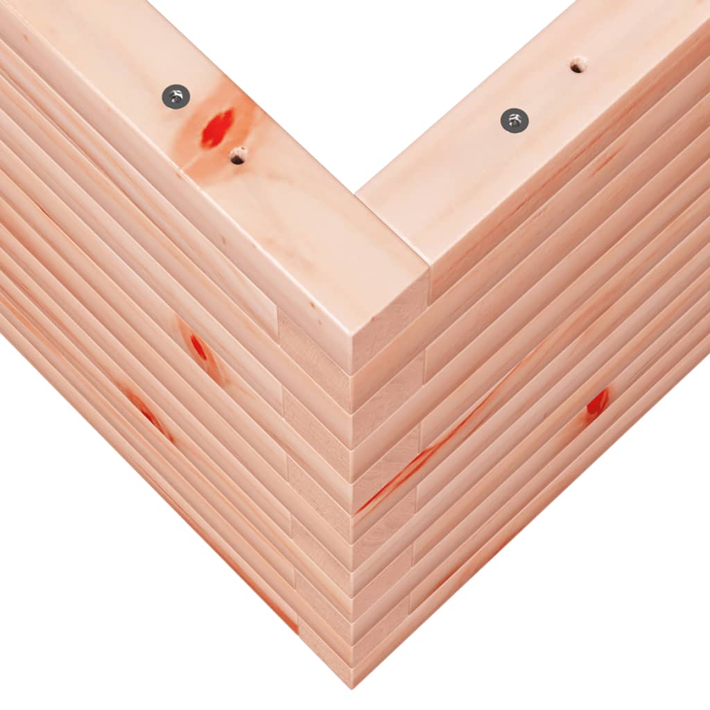 Pflanzkübel 90X60X45,5 Cm Massivholz Douglasie Natürliches Douglasie
