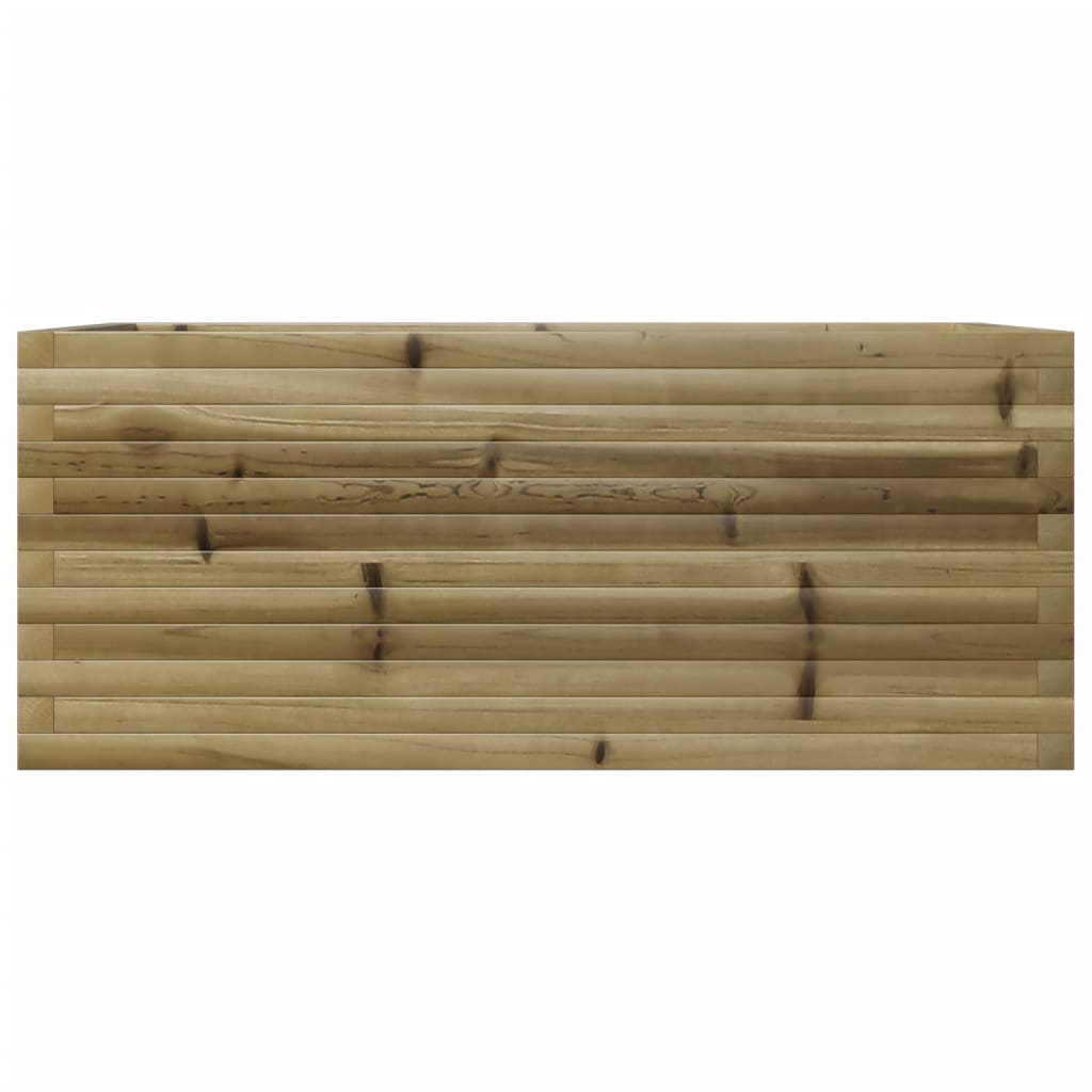 Pflanzkübel 110X60X45,5 Cm Kiefernholz Imprägniert Natürliches Douglasie