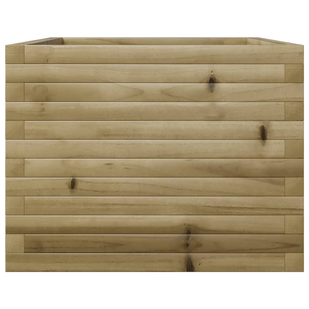 Pflanzkübel 110X60X45,5 Cm Kiefernholz Imprägniert Natürliches Douglasie