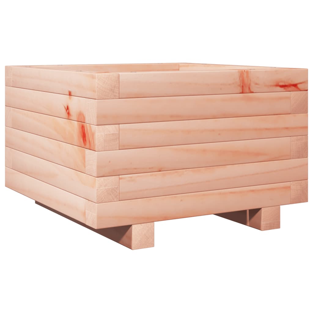 Pflanzkübel 40X40X26,5 Cm Massivholz Douglasie Natürliches Douglasie