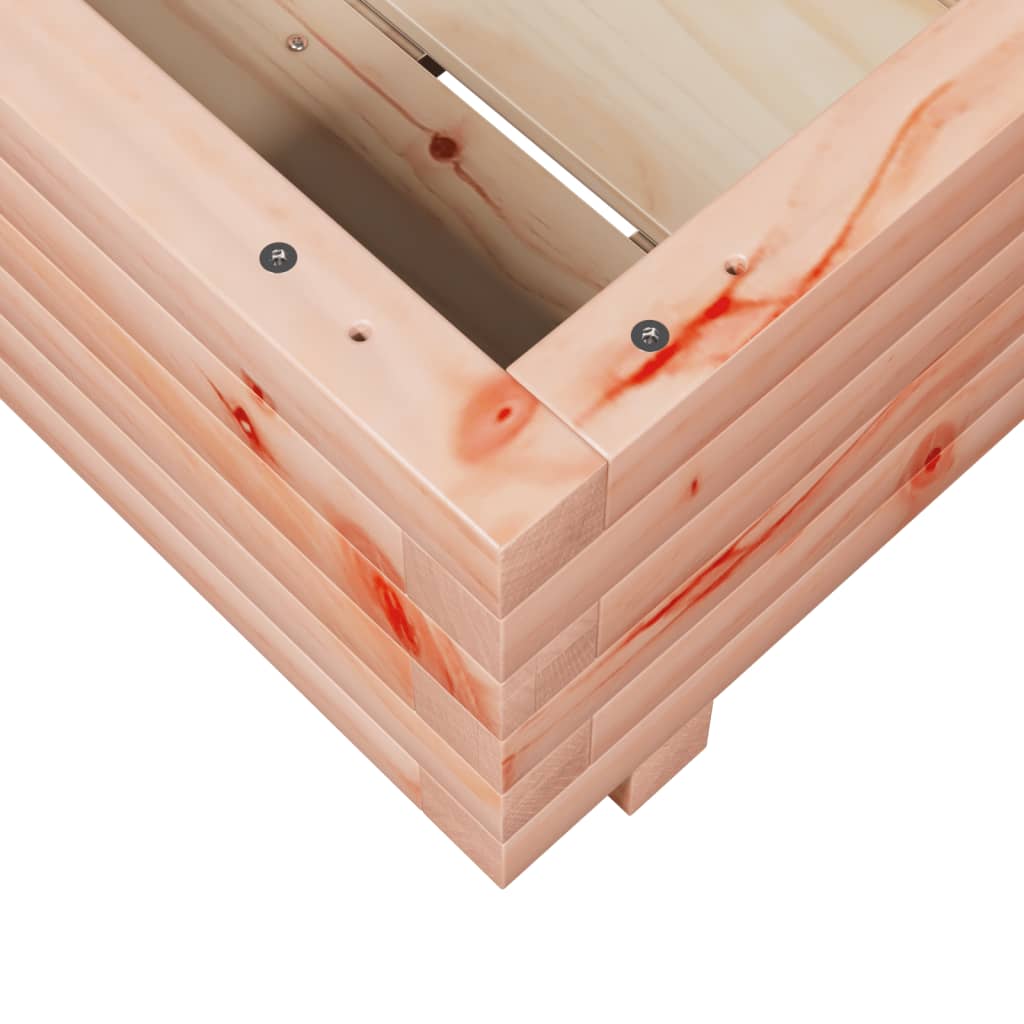 Pflanzkübel 40X40X26,5 Cm Massivholz Douglasie Natürliches Douglasie