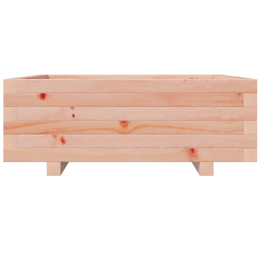 Pflanzkübel 70X70X26,5 Cm Massivholz Douglasie Natürliches Douglasie