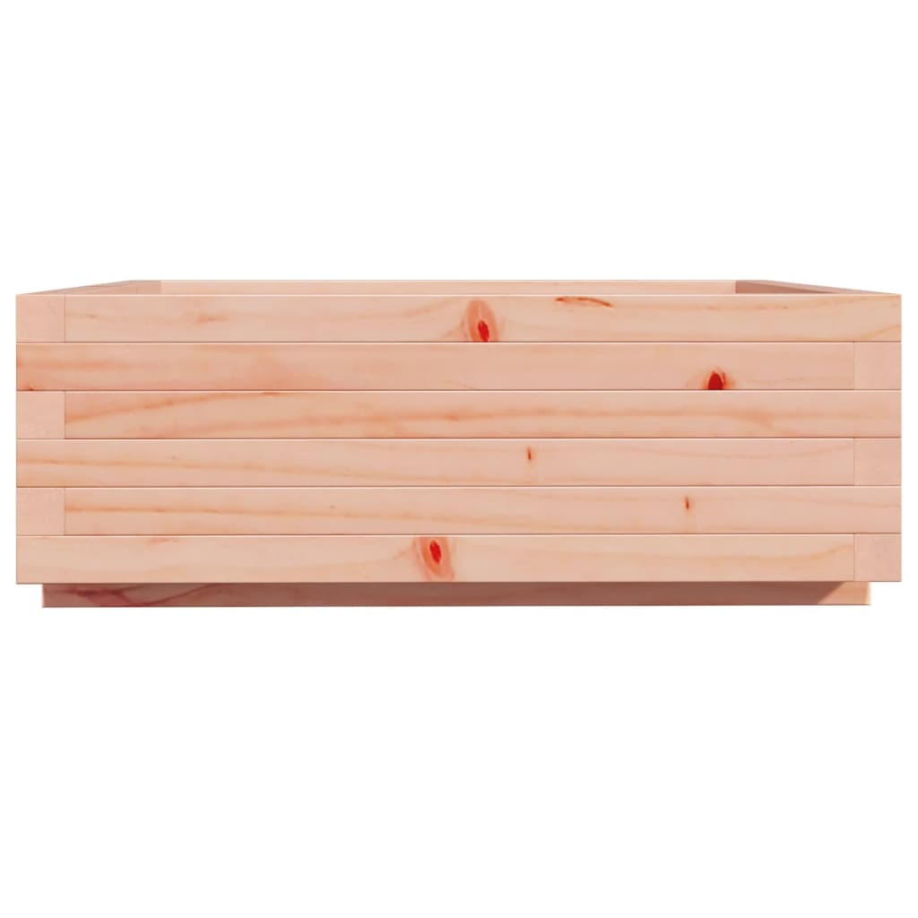 Pflanzkübel 70X70X26,5 Cm Massivholz Douglasie Natürliches Douglasie