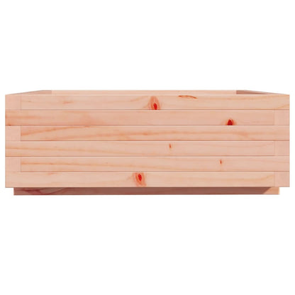 Pflanzkübel 70X70X26,5 Cm Massivholz Douglasie Natürliches Douglasie
