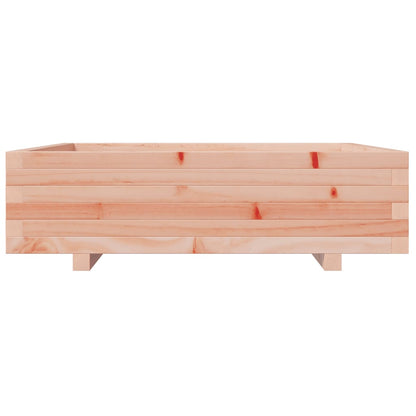 Pflanzkübel 90X90X26,5 Cm Massivholz Douglasie Wachsbraun