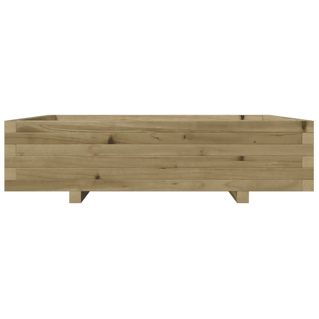 Pflanzkübel 100X100X26,5 Cm Kiefernholz Imprägniert