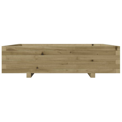 Pflanzkübel 100X100X26,5 Cm Kiefernholz Imprägniert