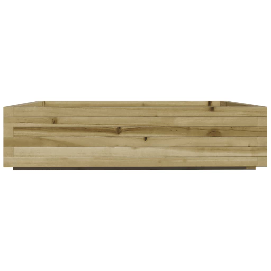 Pflanzkübel 100X100X26,5 Cm Kiefernholz Imprägniert