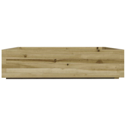 Pflanzkübel 100X100X26,5 Cm Kiefernholz Imprägniert