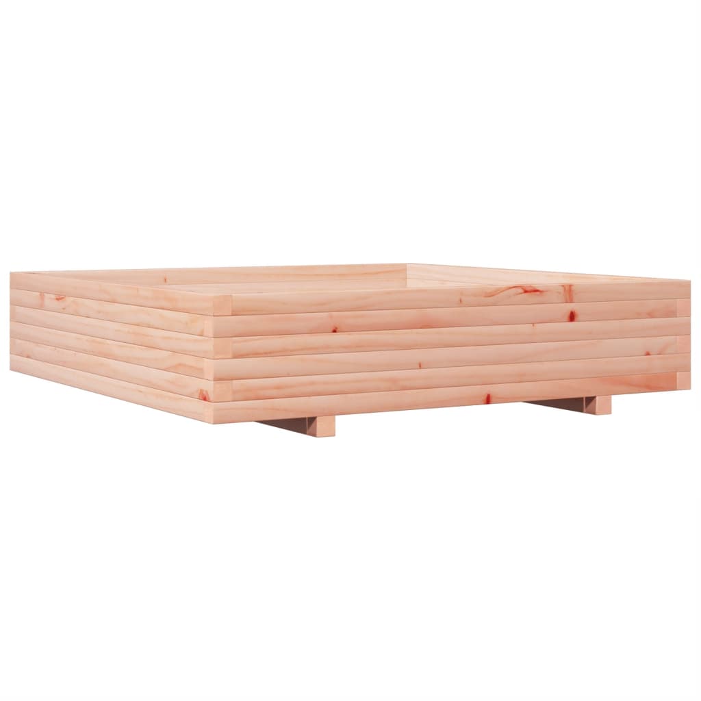 Pflanzkübel 110X110X26,5 Cm Massivholz Douglasie Natürliches Douglasie