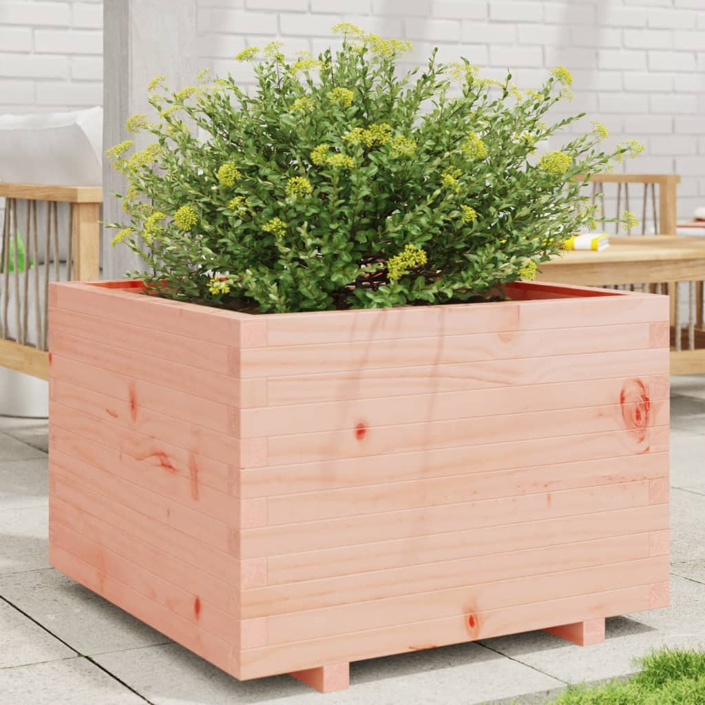 Pflanzkübel 70X70X49,5 Cm Massivholz Douglasie
