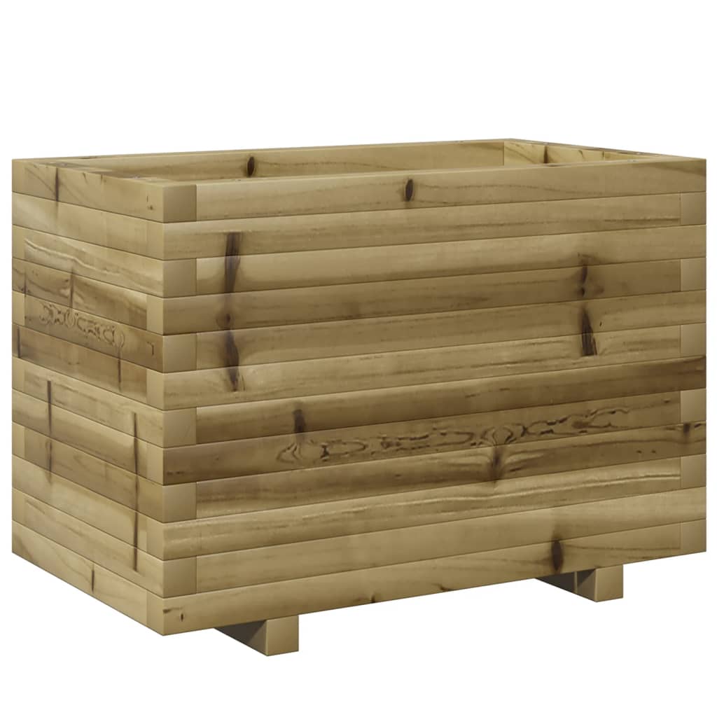 Pflanzkübel 70X40X49,5 Cm Kiefernholz Imprägniert