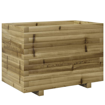 Pflanzkübel 70X40X49,5 Cm Kiefernholz Imprägniert