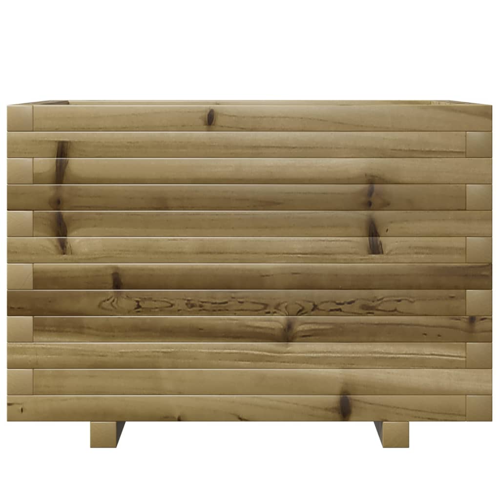 Pflanzkübel 70X40X49,5 Cm Kiefernholz Imprägniert