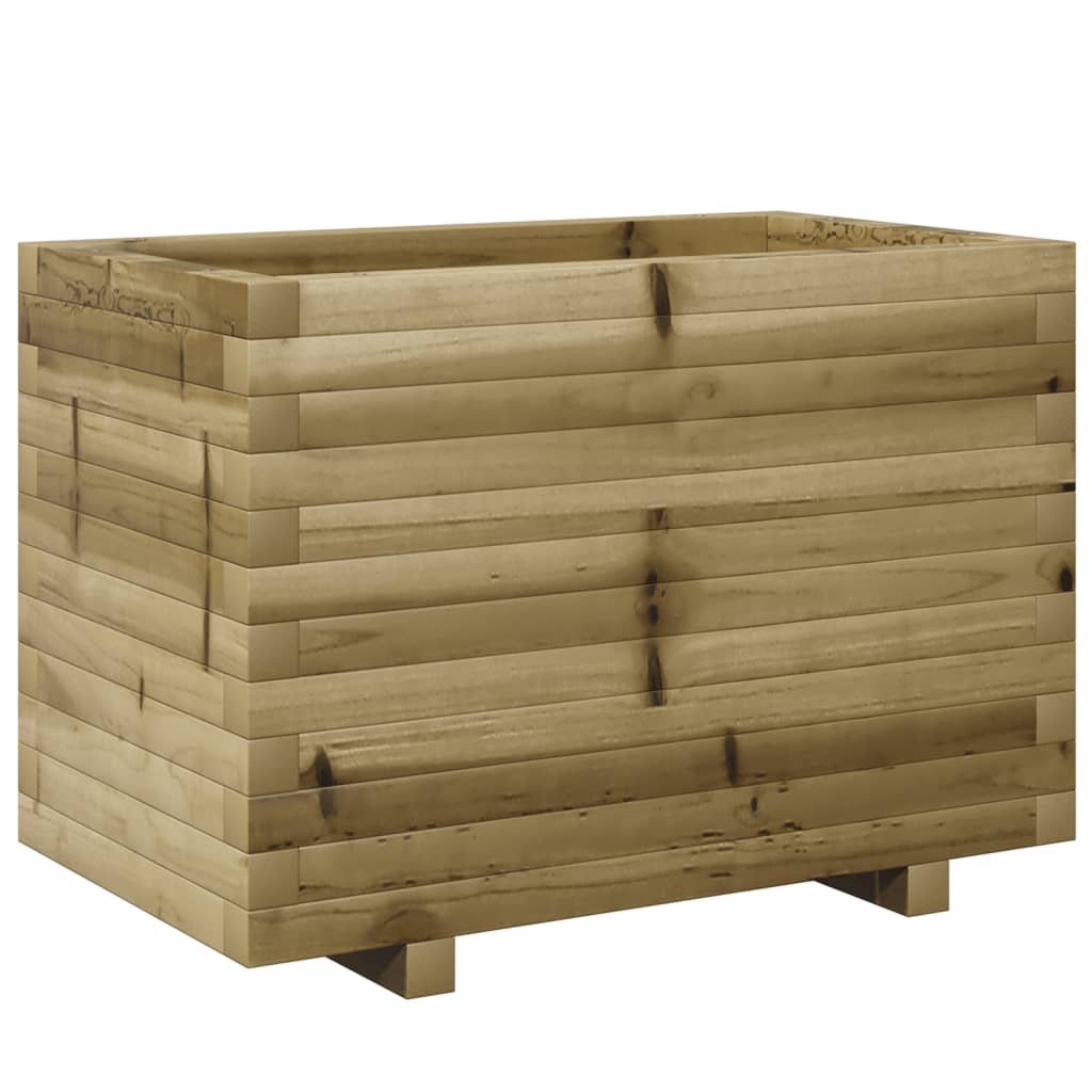 Pflanzkübel 70X40X49,5 Cm Kiefernholz Imprägniert