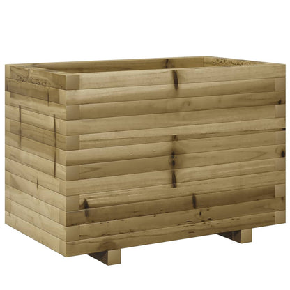 Pflanzkübel 70X40X49,5 Cm Kiefernholz Imprägniert