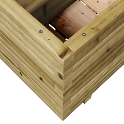 Pflanzkübel 70X40X49,5 Cm Kiefernholz Imprägniert