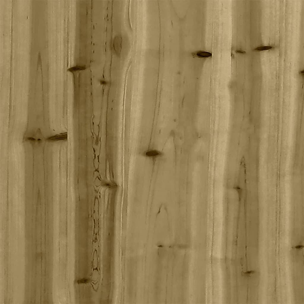 Pflanzkübel 70X40X49,5 Cm Kiefernholz Imprägniert