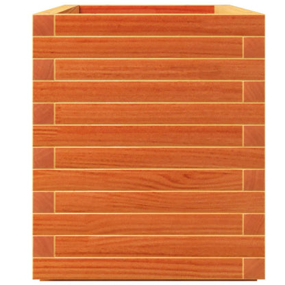 Pflanzkübel Wachsbraun 90X40X49,5 Cm Massivholz Kiefer