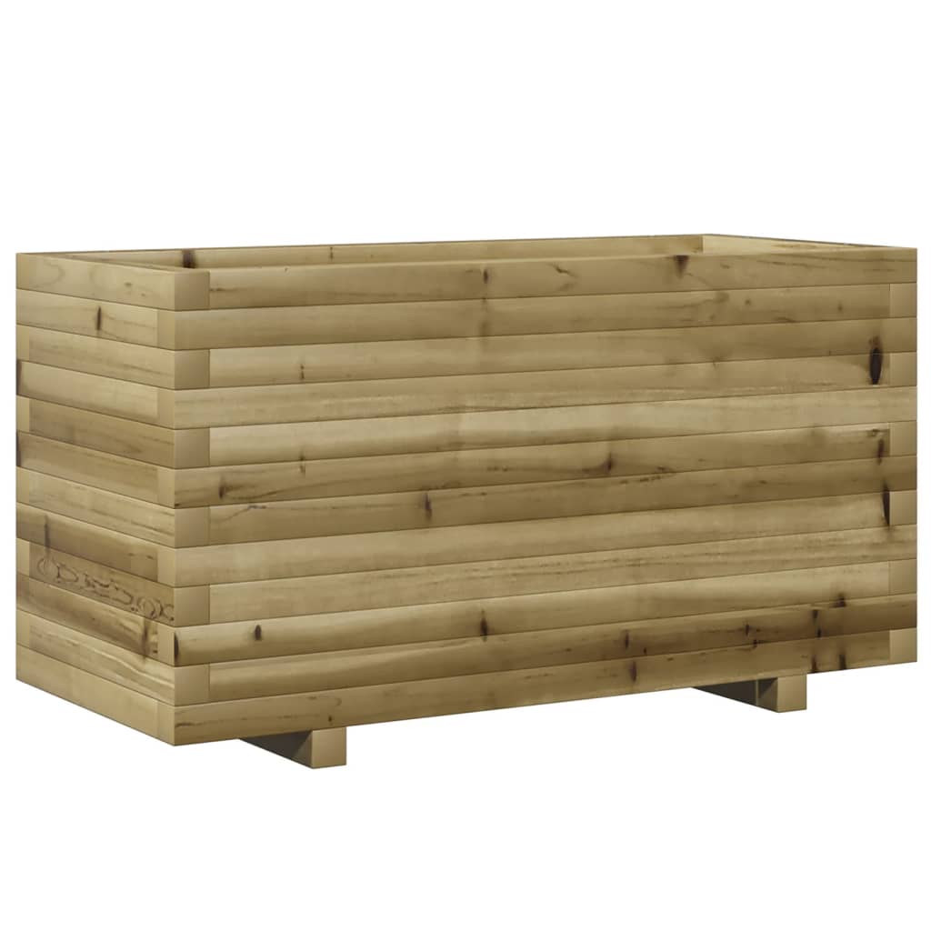 Pflanzkübel 90X40X49,5 Cm Kiefernholz Imprägniert