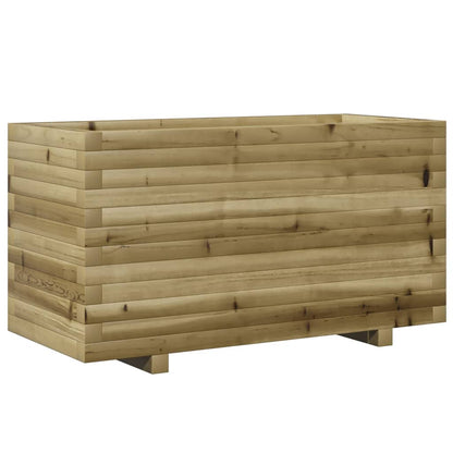 Pflanzkübel 90X40X49,5 Cm Kiefernholz Imprägniert