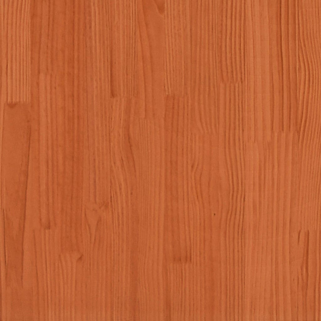 Pflanzkübel Wachsbraun 110X40X49,5 Cm Massivholz Kiefer