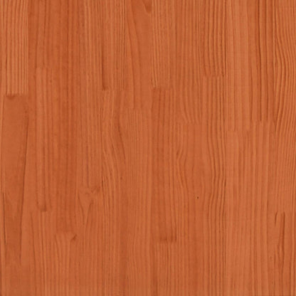 Pflanzkübel Wachsbraun 110X40X49,5 Cm Massivholz Kiefer