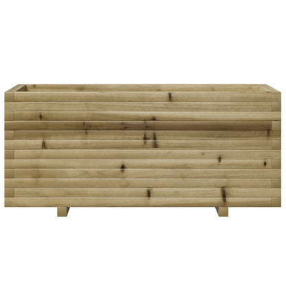 Pflanzkübel 110X40X49,5 Cm Kiefernholz Imprägniert