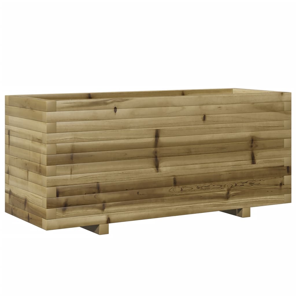 Pflanzkübel 110X40X49,5 Cm Kiefernholz Imprägniert