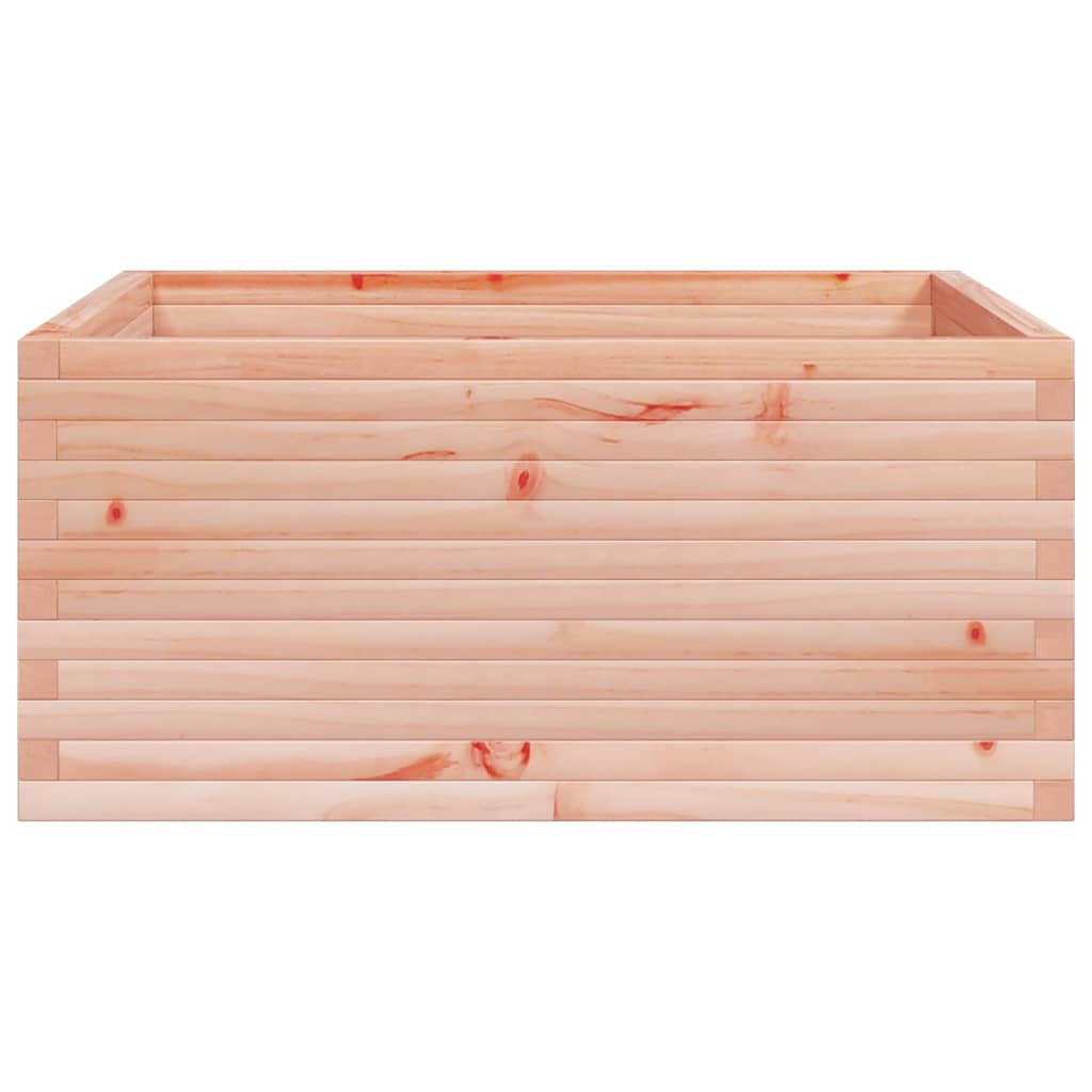 Pflanzkübel 100X100X46 Cm Massivholz Douglasie Natürliches Douglasie