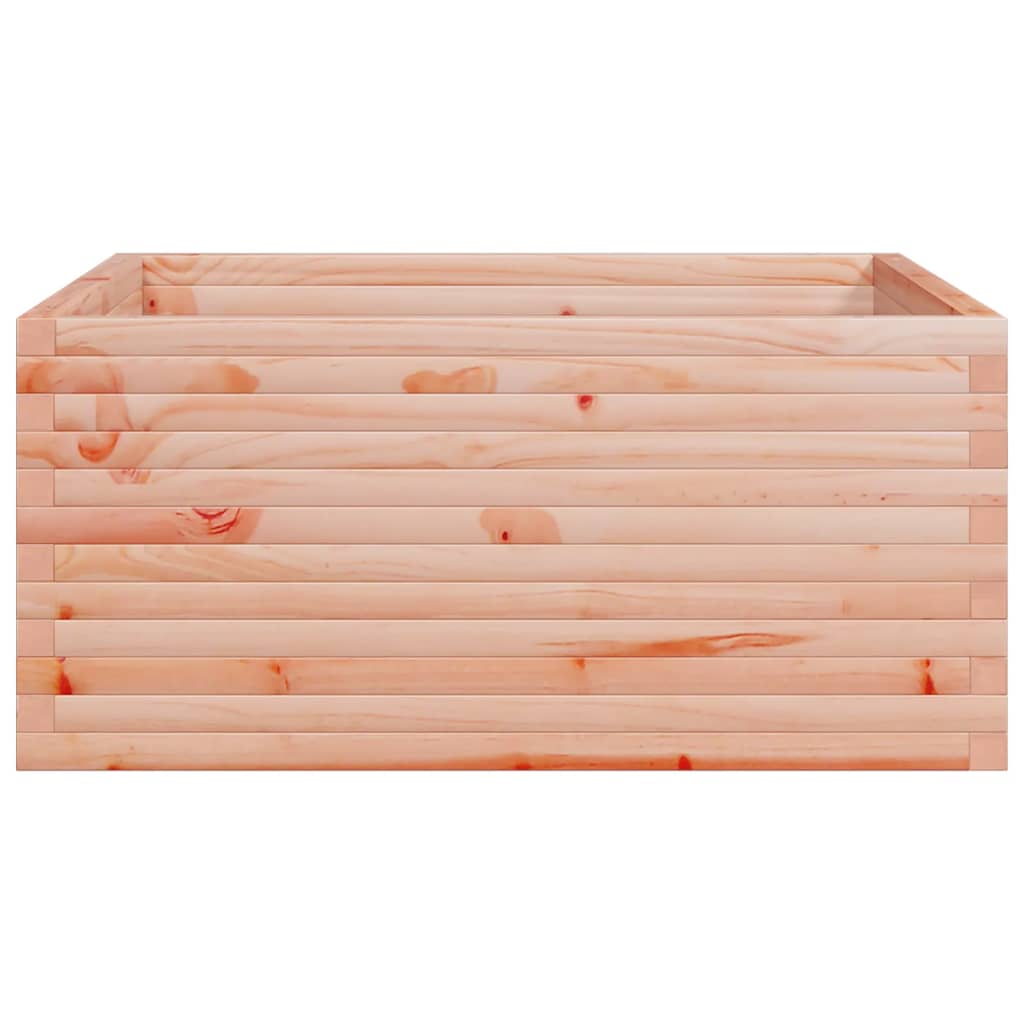 Pflanzkübel 100X100X46 Cm Massivholz Douglasie Natürliches Douglasie