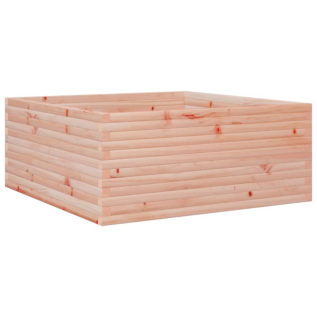 Pflanzkübel 110X110X46 Cm Massivholz Douglasie Natürliches Douglasie