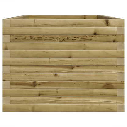 Pflanzkübel 90X60X46 Cm Kiefernholz Imprägniert Natürlich Imprägniert