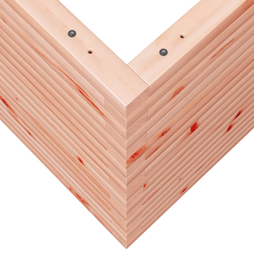 Pflanzkübel 70X70X68,5 Cm Massivholz Douglasie Natürliches Douglasie