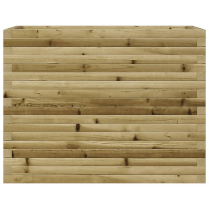 Pflanzkübel 90X40X68,5 Cm Kiefernholz Imprägniert Natürlich Imprägniert