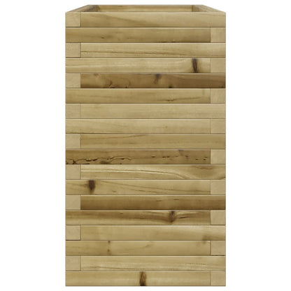 Pflanzkübel 90X40X68,5 Cm Kiefernholz Imprägniert Natürlich Imprägniert