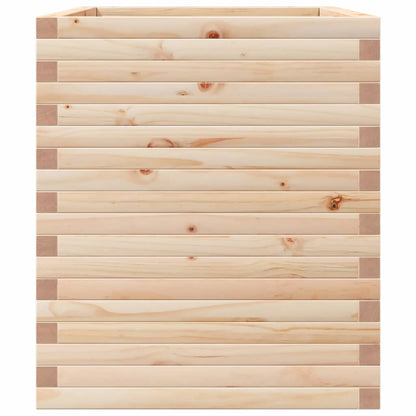 Pflanzkübel 90X60X68,5 Cm Massivholz Kiefer Natürliche Kiefer