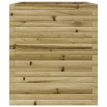Pflanzkübel 90X60X68,5 Cm Kiefernholz Imprägniert Natürlich Imprägniert